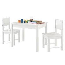 Cheerwing Wooden Kids 3 Piece Table And Chairs Set Great For Playing Learning Eating Walmart Com Kids Wooden Table Childrens Table Kids Table And Chairs