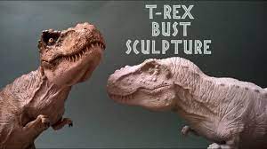 There are 105 head t rex sculpture for sale on etsy, and they cost $83.75 on average. T Rex Polymer Clay Bust Sculpture Youtube