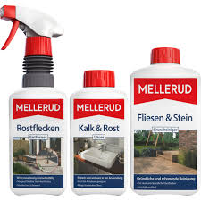 Flecken auf fliesen werden hauptsächlich durch hartes wasser, mehltau (eine art von pilz) und rostflecken verursacht. Rostflecken Kalk Set Mellerud