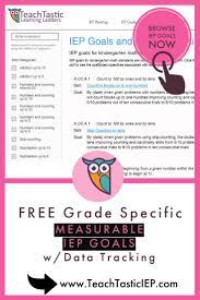 Iep Goal Bank Measurable Objectives Progress Monitoring 4 Tiered Learning Progres Iep Goals Progress Monitoring Special Education Special Education Goals