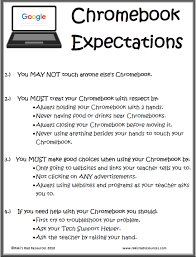 Set Student Expectations For Your 1 To 1 Classroom With Google Chromebooks Using This Free Poster Classroom Freebies Classroom Computers Teaching Technology Teacher Technology