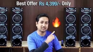 Numerous speakers from different best speaker brands in india to choose from and this thing makes selection extremely difficult. Best Tower Speakers Under 5000 In India 2020 Bencley Boom Box Tower Speaker Unboxing Review Youtube