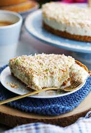 No Bake Coconut Lime Mascarpone Cheesecake Recipe Graham Cracker Crust Easy Cheesecake Mascarpone Dessert