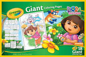 Business success, packaging innovation, personal productivity Giant Coloring Pages Dora The Explorer Crayola