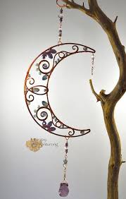 Odun Z Wire Art Tree Suncatchers Ruzgar Canlari Tel Sarma Taki
