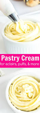Pastry Cream Creme Patissiere A Simple And Creamy Filling For Tarts Cakes And French Pastries Like Ecla Pastry Cream Recipe Filling Recipes Pastry Recipes