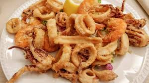 Infine sfornate, impiattate e servite gli spiedini calamari e gamberi. Fritto Misto Di Pesce Al Forno Un Secondo Croccante E Gustoso Ma Leggero