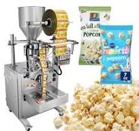 Fully Automatic Vertical Popcorn Packaging Machine Snack Microwave Popcorn  Packing Machine