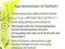 Aman dari marah allah swt. Keutamaan Fatihah