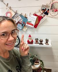 I want to thanks everyone where sent us Christmas cards this year!! It's  been so fun receiving them from all over the place!! From the KCR Family!  We want to wish you