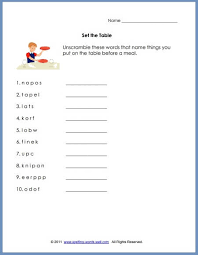 Our singapore math worksheet topics explained: First Grade Language Arts Worksheets Set The Table Number Addition Menu Math Word First Grade Language Arts Worksheets Worksheets First And Second Grade Math Worksheets First Grade Problems Menu Math Word Problems