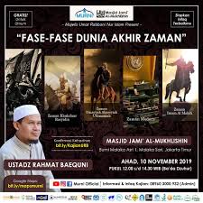 May 27, 2021 · tanda akhir zaman, sapi merah lahir di israel. Fase Fase Dunia Akhir Zaman Bersama Ustadz Rahmat Baequni