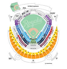 Kauffman Stadium Seat Map Map 2018