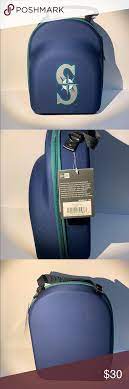 Seattle Mariners New Era 6 Cap Carrier Luggage Case New Era Seattle Mariners