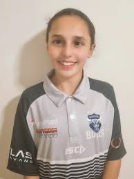 Congratulations to these legends who have been nominated for a NFNL Junior  Netball award tonight! Good luck Jaida, Aubrey,Lena and Mia and enjoy the  night #gobulls🐂 💙🤍