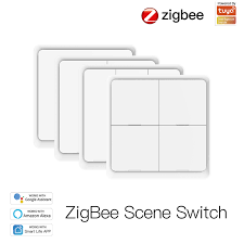 With the brilliant smart home control panel, i've been able to take control of my smart home devices like sonos, nest and ring. Smart Wireless Button Switch Tuya Zigbee Free Sticker 4 Way Panel Scene Switch Battery Powered Diy Smart Home Wall Light Switch Automation Scenario For Tuya Devices Work With Zigbee Hub Wall Light Switches Tools Home Improvement