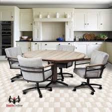 Chromcraft Metalcraft G D Swivel Laminate Dinette Set Dinette Sets Dinette Comfortable Dining Chairs