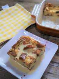 For a sweeter alternative, why not add some white chocolate. Puding Roti Dengan Sos Yang Sedap Azie Kitchen