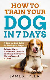How To Train Your Dog In 7 Days A Step By Step Guide To Teach Your Dog To Behave Listen Understand Interact And Have The Dog You Always Wanted To Have Tyler James 9781699736197