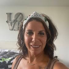 Baseball Beaded Headband