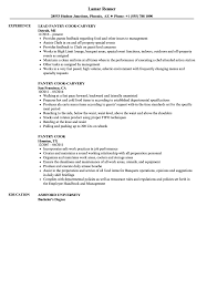 Restaurant cook job description template. Pantry Cook Resume Samples Velvet Jobs