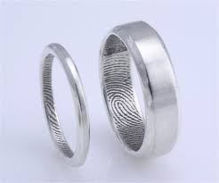 2 5mm 6mm Set Sterling Silver Custom Fingerprint Wedding Etsy Fingerprint Wedding Bands Fingerprint Ring Fingerprint Wedding