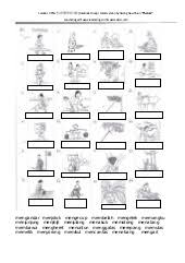 Kata tunggal, jika diperluas, dapat membentuk kata terbitan, kata ganda , atau kata majmuk. Kata Kerja Tunggal