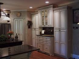 I wanted the cream color cabinets with the brown glaze. Painted And Glazed Kitchen Cabinets Traditional Kitchen Atlanta By Kbwalls