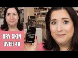 chanel perfection lumiere velvet foundation dry skin