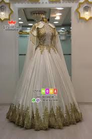 Pelerinli Tesettur Kaftan T3506 Beyaz The Dress Balo Elbisesi Moda Stilleri