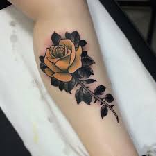 Ideas About Yellow Rose Tattoos On Pinterest Rose Tat Tattoo Sleeve Tatuajes De Rosa Amarillos Tatuajes De Rosas Tatuajes