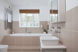 Opt for a minimalist design that leaves as much open space as possible. 10 Thoughtful Touches For Your Guest Bathroom