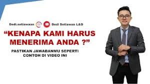 Yang menawarkan jasa pemasangan cctv dan mesin absensi. Jawaban Interview Kenapa Perusahaan Harus Menerima Anda Cute766