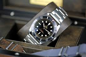 The tudor black bay 58 clocks in at just under 12mm thick, and this is necessary data brand : Breaking News The Tudor Black Bay One At Only Watch 2015 Sells For Over 100 Times Retail Price Hodinkee