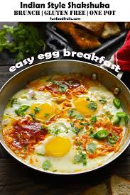 Shakshuka Recipe Indian Style Stovetop Shakshuka Fun Food Frolic Recipe Shakshuka Recipes Shakshuka Breakfast Recipes Indian