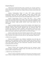 Pengertian Koperasi