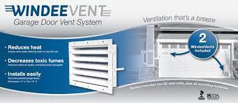 Windeevent Garage Door Ventilation Garage Door Types Garage Ventilation Garage Doors