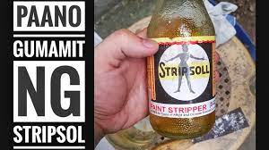 Paano Gumamit Ng Stripsol Paint Stripper How To Use Stripsol Paint Stripper Youtube