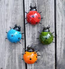 Kit out your own garden or, if you're looking for a unique gift for an avid gardener, our range of unusual garden décor is gold. Metal Garden Wall Art Decorative Set Of 4 Cute Ladybugs Outdoor Wall Sculptures Buy Metal Garden Wall Art Decorative Ladybugs Outdoor Wall Sculptures Metal Garden Decoration Product On Alibaba Com