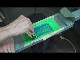 Screen Printing How To Print Foam Baseball Trucker Caps Hats Youtube
