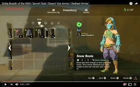Shiny pokemon give a competitive advantage! Zelda Breath Of The Wild Heat Resistance Armor Location And Guide For The Gerudo Sets