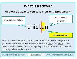 Many function words (prepositions, auxiliary verbs, articles etc.) are pronounced with a schwa sound. What Is A Schwa Sound Phonic Books