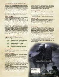 This build is especially effective, so much so that it has become a problem in my group. The Oath Of Grief A Paladin Subclass For Pessimists And Villains From The Impermissicon Unearthedarcana Paladin Dnd Paladin Dnd Book