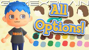 All Villager Hair Face Customization Options In Animal Crossing New Horizons Youtube