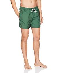 Maybe you would like to learn more about one of these? Lacoste Cotton Taffeta Basic 6 Inch Swim Trunk In Green For Men Lyst