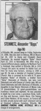 Alexander “Bipps” Steinmetz (1907-2006)