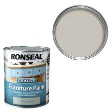 ronseal chalky furniture paint dove grey