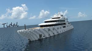 Superyacht Tidal Full Interior Minecraft Map