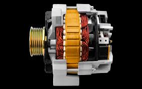 Place the metal end of the screwdriver near to the nut on the alternator pulley. How Does An Alternator Work Autozone