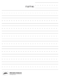 More free printable writing paper. Printable Lined Paper Kindergarten